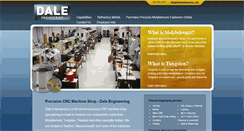 Desktop Screenshot of daleengineering.com
